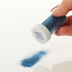 * The Christmas Cart Blue Glitter Vial Fashion