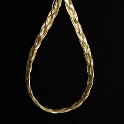 Three Assorted Ivory and Champagne Braid and Glitter Christmas Ribbons Best