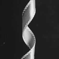 Three Assorted Silver Snowflakes and Dots Christmas Ribbons Cheap