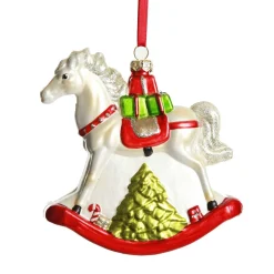 Traditional Christmas Rocking Horse Tree Decoration Best Sale