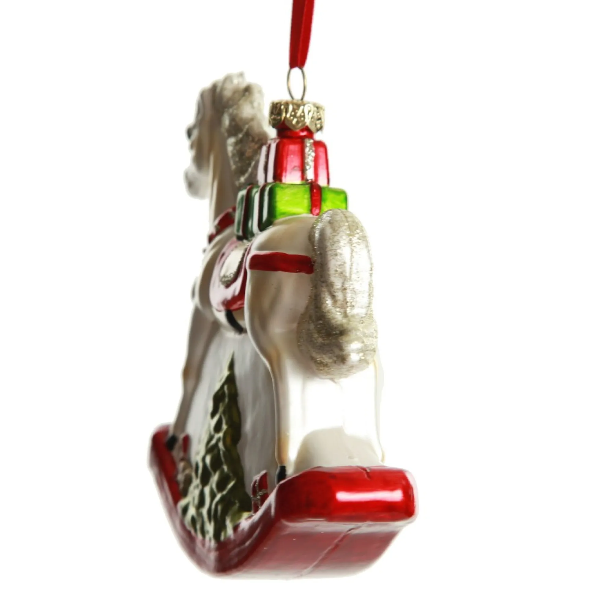 Traditional Christmas Rocking Horse Tree Decoration Best Sale