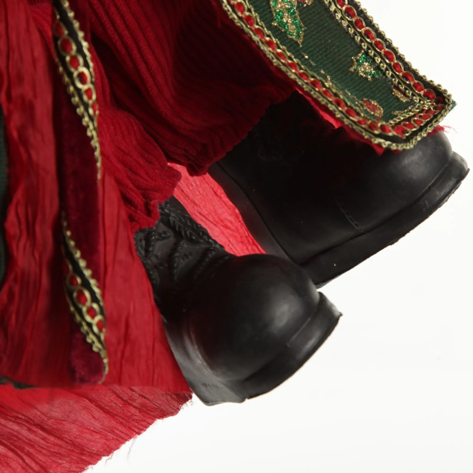 Traditional Cloaked Standing Santa Christmas Ornament Cheap