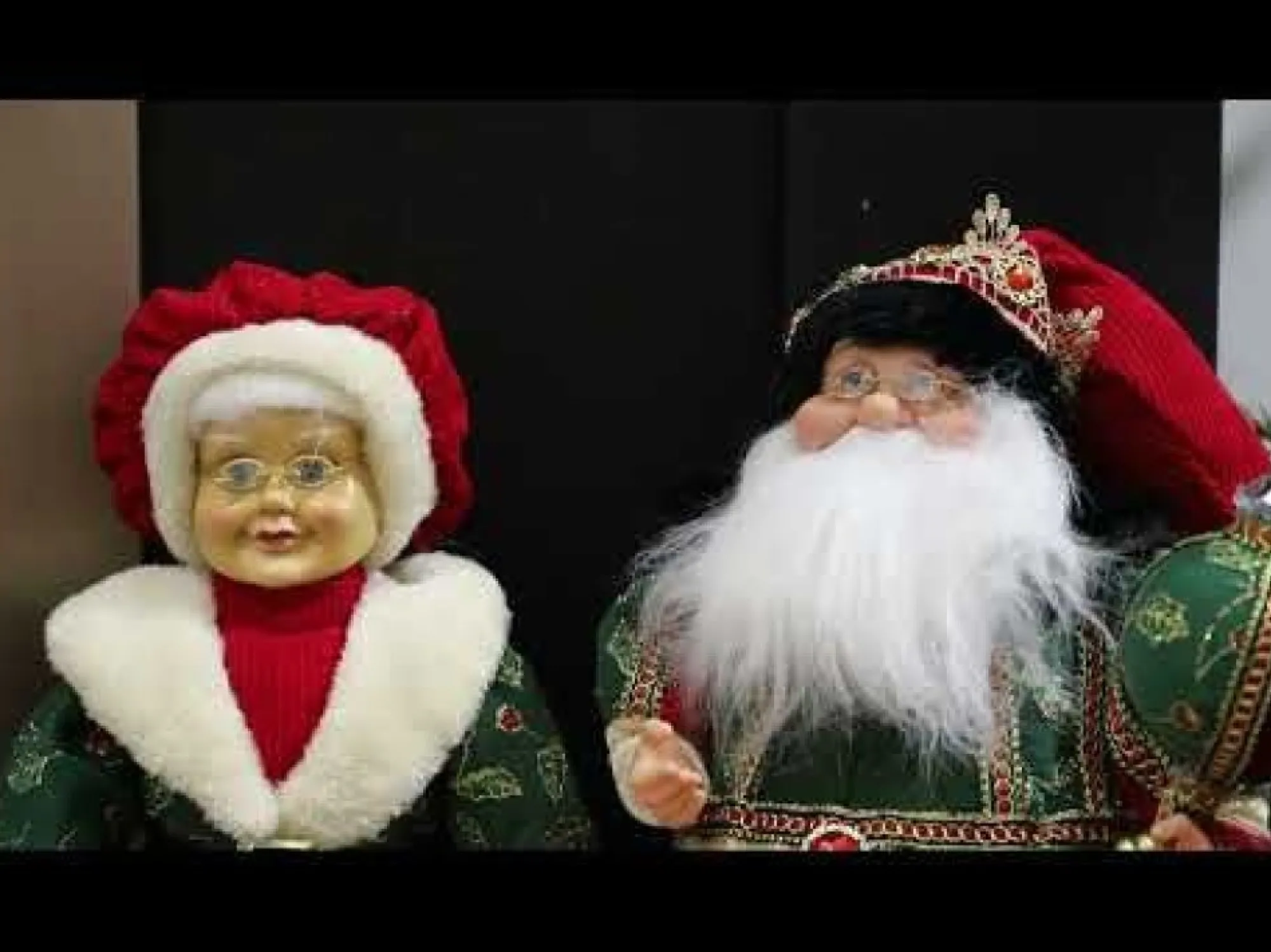 Traditional Cloaked Standing Santa Christmas Ornament Cheap