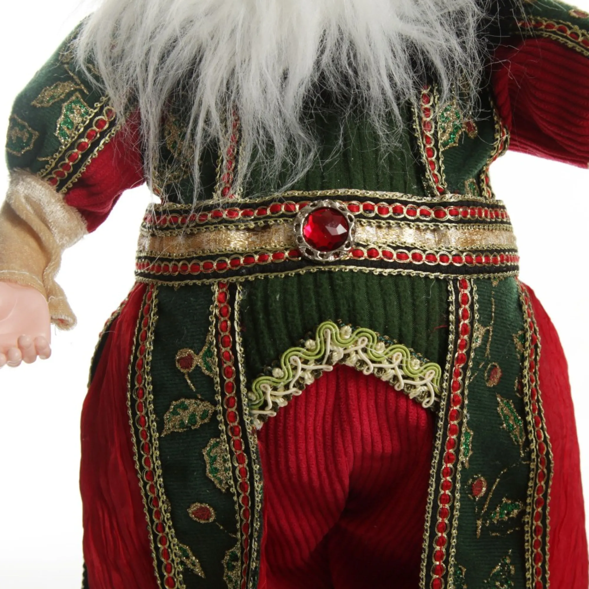 Traditional Cloaked Standing Santa Christmas Ornament Cheap