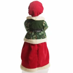 Traditional Mrs Claus Standing Christmas Ornament Cheap