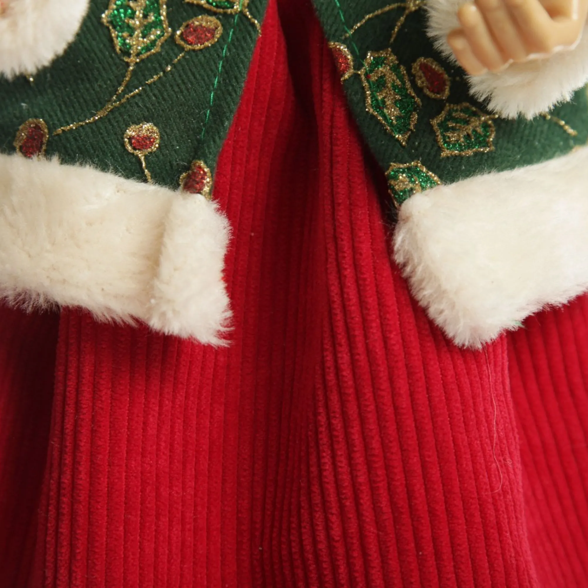 Traditional Mrs Claus Standing Christmas Ornament Cheap