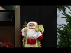 Traditional Standing Santa Christmas Ornament Store