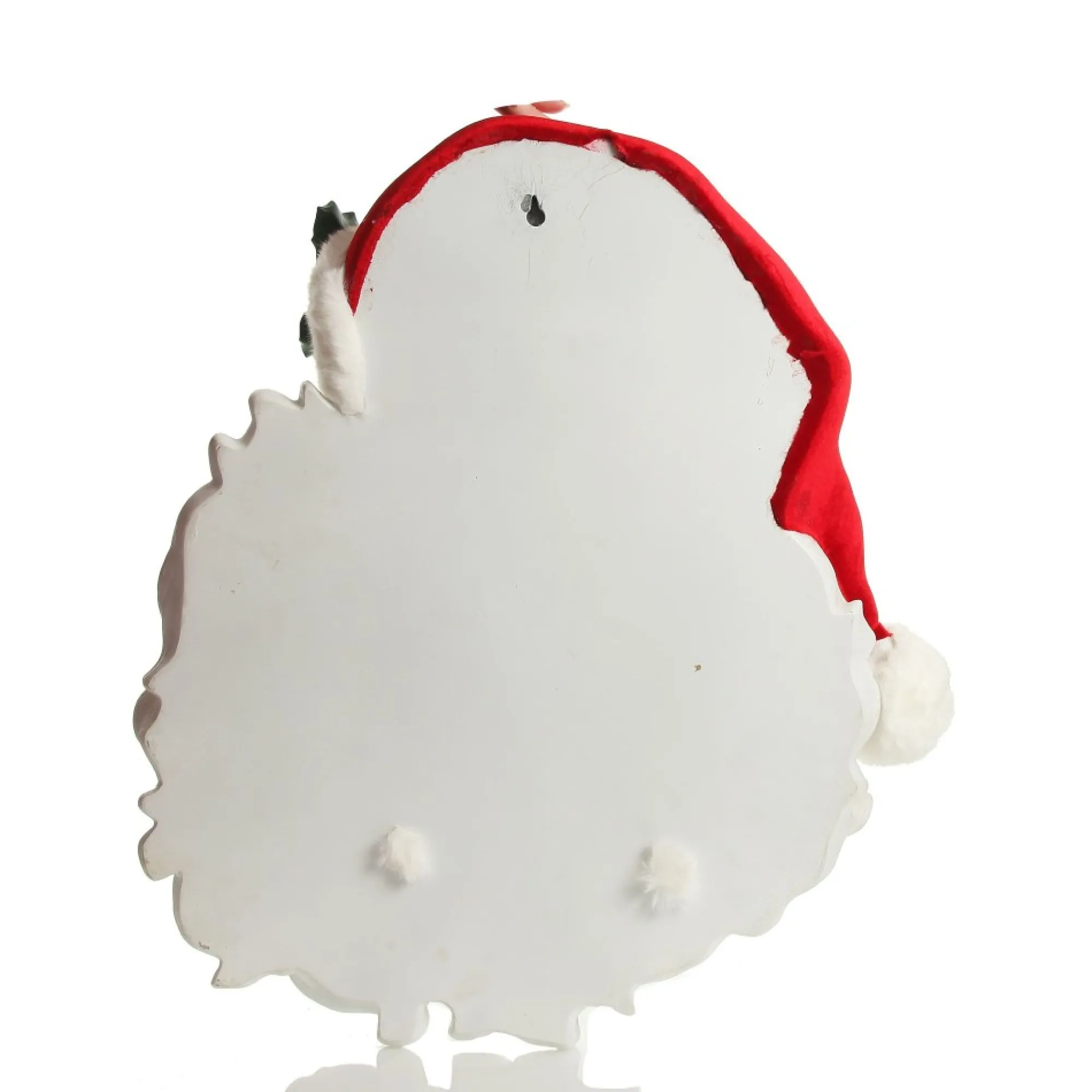 Vintage Red Santa Head Wall Hanging Flash Sale