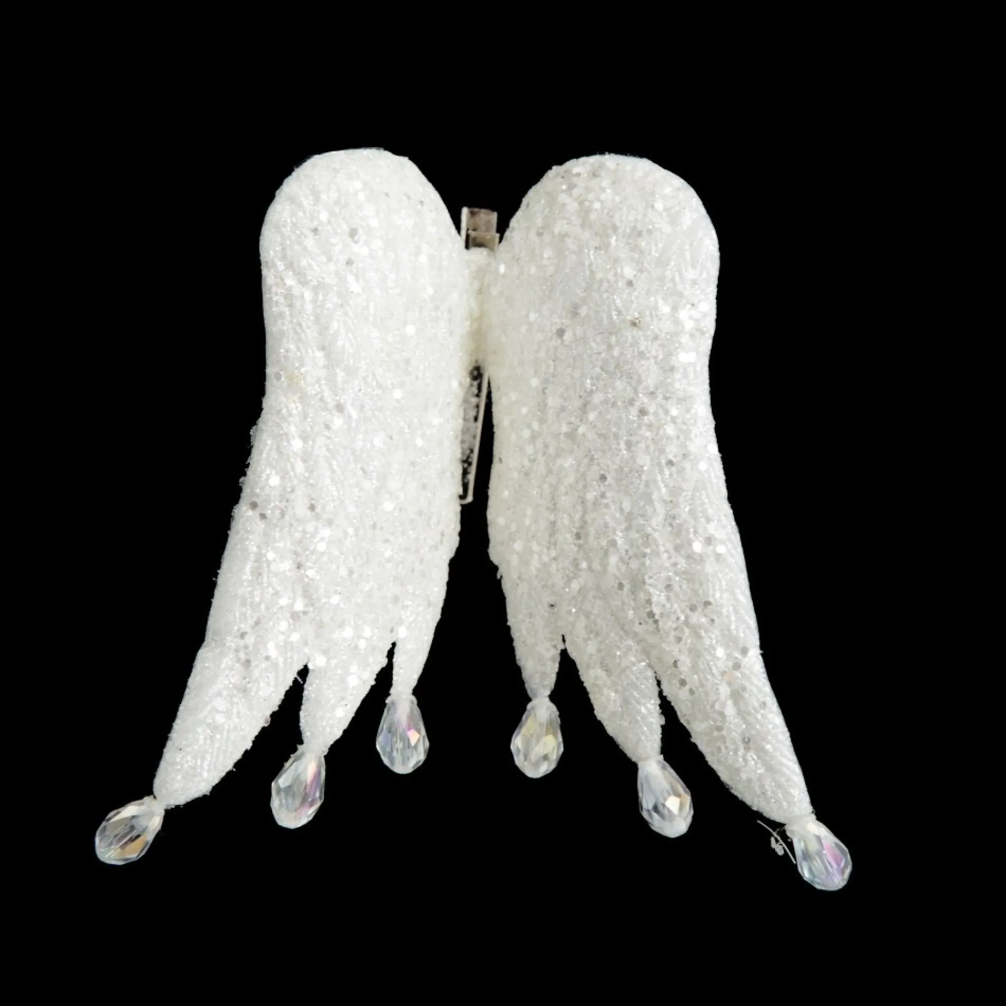 White Angel Wings Christmas Decoration Shop