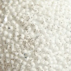 White Beaded Christmas Bauble - Set of 2 Shop