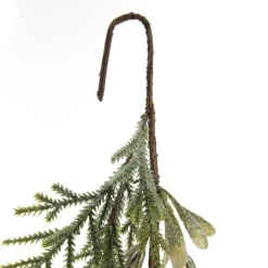 White Berry and Frosted Leaf Christmas Garland Sale