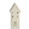 White Christmas Village House Candle Holder Store
