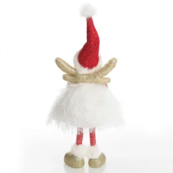 White Dress Fabric Standing Angel Outlet