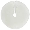 White Faux Fur Christmas Tree Skirt Store