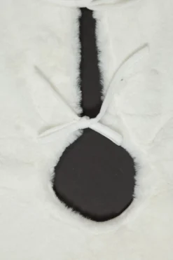 White Faux Fur Christmas Tree Skirt Store