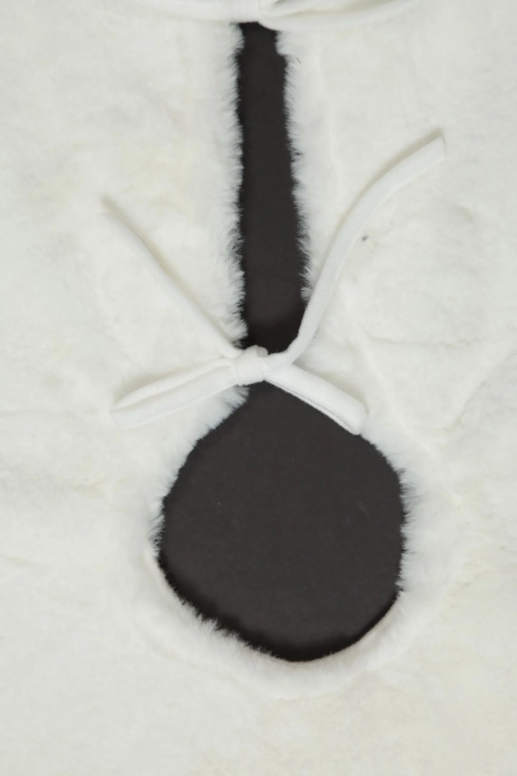 White Faux Fur Christmas Tree Skirt Store