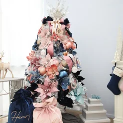 White Glass Personalised Christmas Bauble Fashion