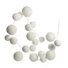 White Snowball Christmas Garland Outlet