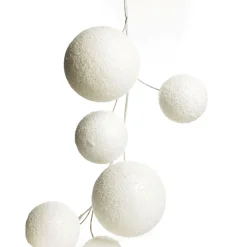 White Snowball Christmas Garland Outlet