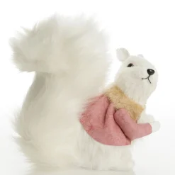 White Squirrel with Bushy Tail and Pink Jacket Shop