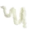 White Thick Christmas Tinsel Garland New
