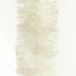 White Thick Christmas Tinsel Garland New