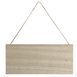 White Wood Hanging Christmas Noel Plaque Cheap