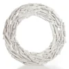 Whitewashed Driftwood Christmas Wreath New