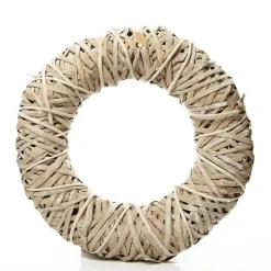Whitewashed Rattan Wreath Best Sale