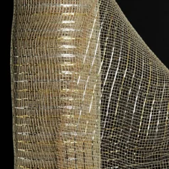 Wide Burlap Metallic Decomesh Roll Store