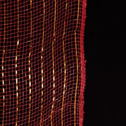 Wide Metallic Red Decomesh Roll Hot