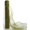 Wide Moss Green Decomesh Roll Discount
