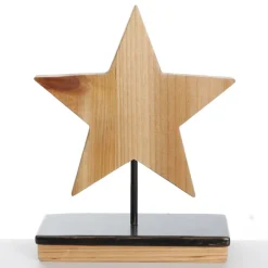 Wood Star Christmas Stocking Hanger Shop