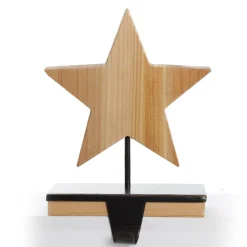Wood Star Christmas Stocking Hanger Shop
