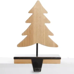 Wood Tree Christmas Stocking Hanger Online