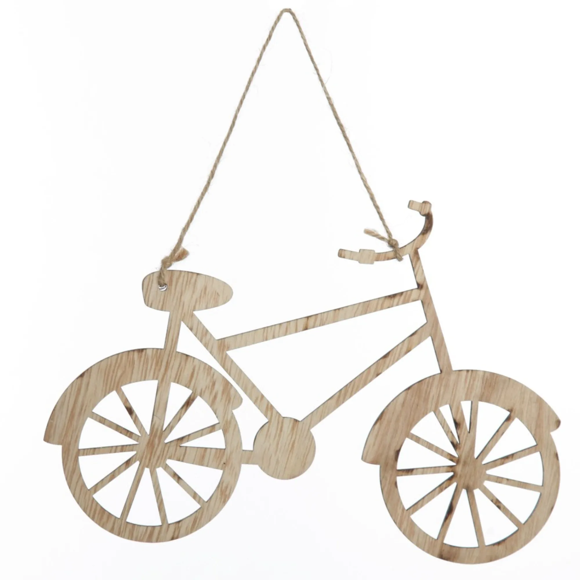 Wooden Bike Christmas Decoration - Set of 2 Sale
