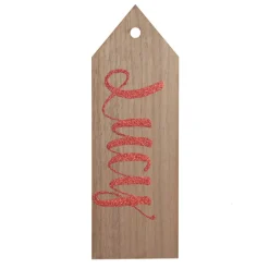 Wooden Stocking or Santa Sack Name Tag Cheap