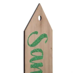 Wooden Stocking or Santa Sack Name Tag Cheap